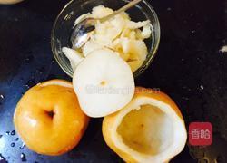 银耳雪梨盅的做法图解1