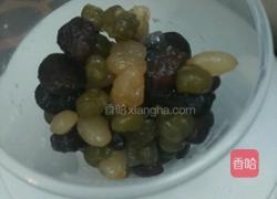 彩蜜豆十谷全麦豆浆土司的做法图解2