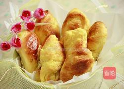 椰蓉面包――汤种法的做法图解28