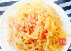 西红柿炒土豆丝的做法图解10