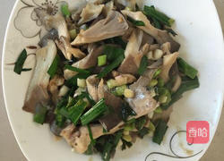 平菇蒜苗的做法图解4