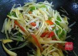 土豆炒鸡腿菇的做法图解8