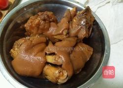 卤猪手的做法图解4