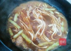 豆角焖面的做法图解6