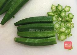 秋葵缀豆腐的做法图解5