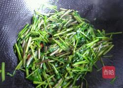 素炒野芹菜的做法图解5
