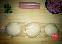 香肠肉松土司的做法图解5