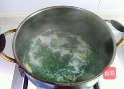 菊花叶蛋花汤的做法图解5