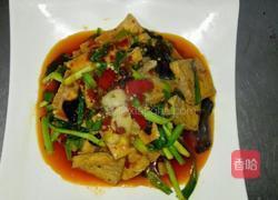 韭菜炒豆腐的做法图解9