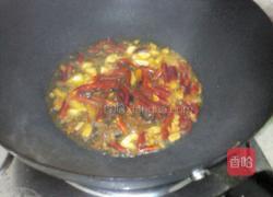 干椒酸笋红薯叶的做法图解2