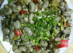 酸菜胡豆的做法图解6