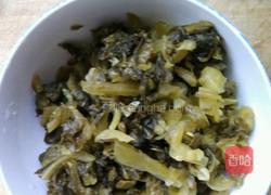 酸菜胡豆的做法图解3