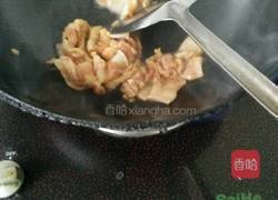 包菜炒肉片的做法图解5