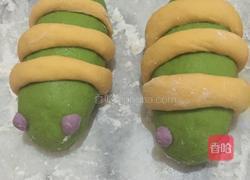 毛毛虫馒头的做法图解6