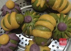 毛毛虫馒头的做法图解7