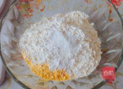 低脂无油玉米面包的做法图解2