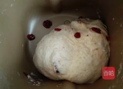 低糖黄油奶香全麦蔓越莓土司的做法图解4