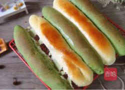 无油汤种双色排包的做法图解11