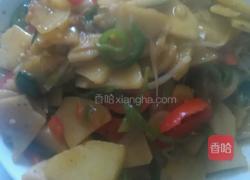 粉条双椒炒土豆的做法图解4
