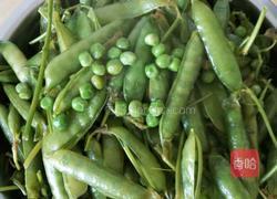 煮鲜碗豆的做法图解3
