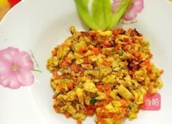 虾皮胡萝卜鸡蛋碎(宝宝高钙高蛋白食谱)的做法图解5