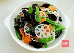 荷塘小炒的做法图解6