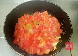 Illustration of how to make tomato scrambled eggs 5