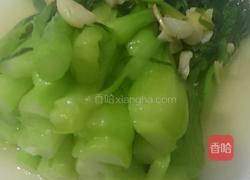 清炒菜心的做法图解4