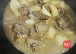排骨焖淮山的做法图解4