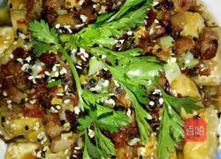 腊肉盖豆腐的做法图解5