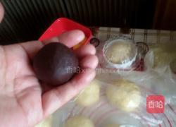 抹茶红豆奶黄酥的做法图解9