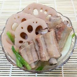 排骨炖莲藕的做法[图]