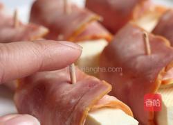 培根芝士豆腐卷的做法图解3
