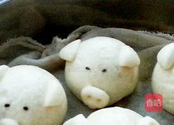 小猪奶黄包的做法图解17
