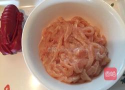 鸡丝黄豆芽炒饼的做法图解4