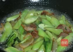 莴笋腊肉的做法图解5