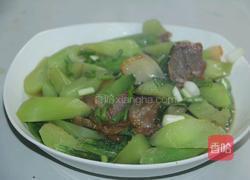 莴笋腊肉的做法图解6