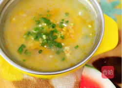 胡萝卜鸡蛋米汤羹（宝宝食谱）的做法图解9