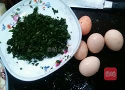 益母草煎蛋的做法图解3