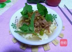 自制刀削面的做法图解4