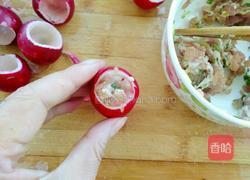 小萝卜酿肉的做法图解10