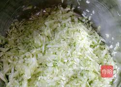 西葫芦韭菜鸡蛋虾米水饺的做法图解2