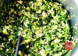 西葫芦韭菜鸡蛋虾米水饺的做法图解4
