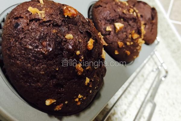 简单快捷!巧克力香蕉马芬