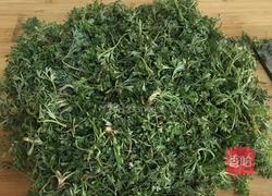 白蒿蒸菜的做法图解1