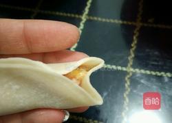 白菜猪肉饺子（麦穗饺子包法）的做法图解6