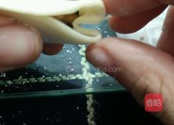 白菜猪肉饺子（麦穗饺子包法）的做法图解7