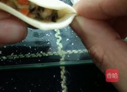 白菜猪肉饺子（麦穗饺子包法）的做法图解8
