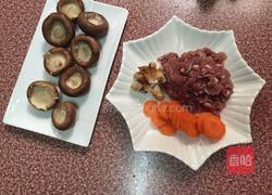 香菇酿肉的做法图解2