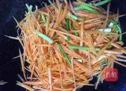 胡萝卜炒肉的做法图解6